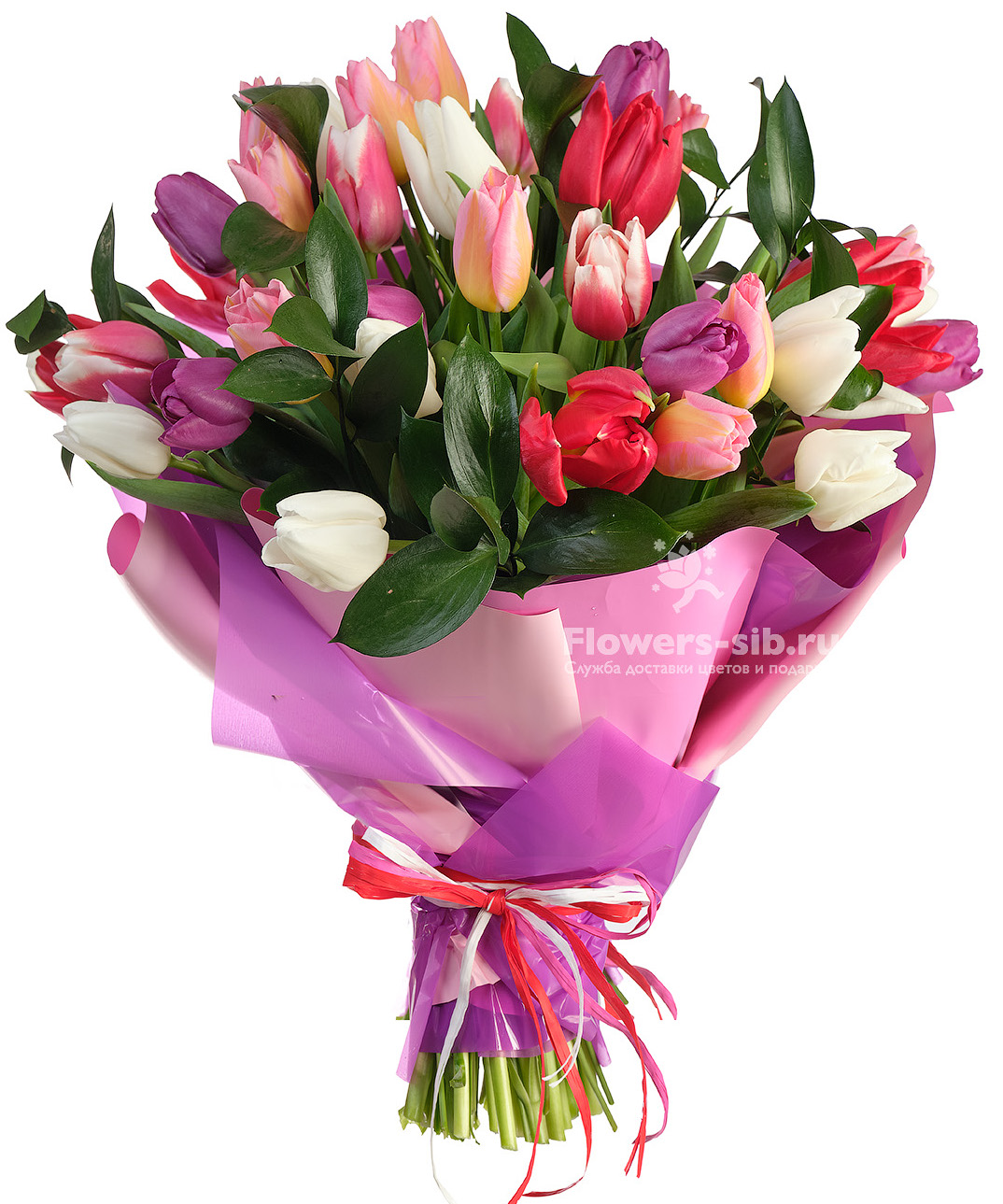 Bouquet of 35 tulips